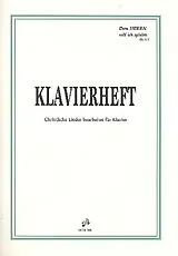  Notenblätter Klavierheft - Christliche Lieder