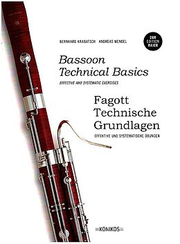 Bernhard Krabatsch Notenblätter Fagott - Technische Grundlagen - Dur Edition (dt/en)