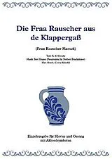 Bert (= Norbert Bruchhäuser) Heuser Notenblätter Die Fraa Rauscher aus de Klappergass
