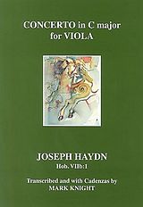 Franz Joseph Haydn Notenblätter Concerto c major Hob.VIIb-1 for viola and orchestra