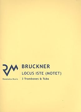Anton Bruckner Notenblätter Locus iste