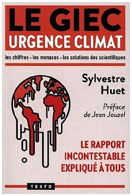 Couverture cartonnée Le GIEC. Urgence climat de Sylvestre Huet