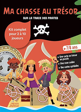 Broché Sur la trace des pirates : kit complet pour 2 à 10 joueurs : 7-8 ans de 