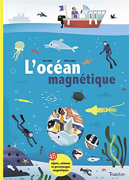 Couverture cartonnée L'océan magnétique de Inès; Latyk, Olivier Adam