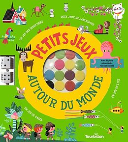 Couverture cartonnée Petits jeux autour du monde de Gwé