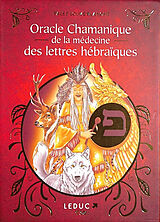 Broché Oracle chamanique de la médecine des lettres hébraïques de Palès; Davier, Lune Louve Blanche