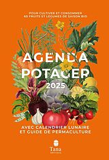 Broschiert Agenda potager 2025 von Gilles Sassy