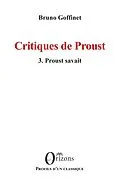 E-Book (pdf) Critiques de Proust von Goffinet