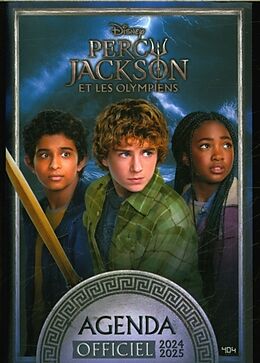 Livre Relié Percy Jackson et les Olympiens : agenda officiel 2024-2025 de 