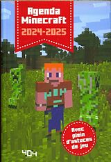 Livre Relié Agenda Minecraft 2024-2025 de Stéphane Pilet