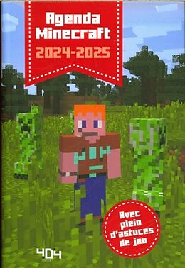 Livre Relié Agenda Minecraft 2024-2025 de Stéphane Pilet