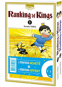 Broché Ranking of kings : pack offre découverte volumes 1 et 2 de Sosuke Toka