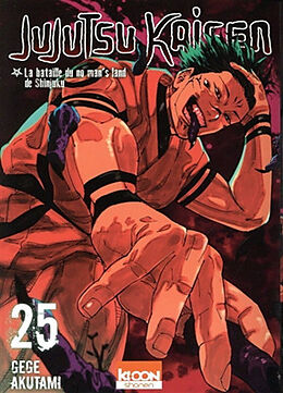 Broschiert Jujutsu kaisen. Vol. 25. La bataille du no man's land de Shinjuku von Gege Akutami