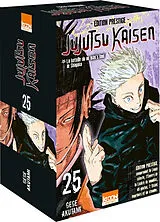 Broschiert Coffret Jujutsu kaisen vol. 25 : édition prestige von Gege Akutami