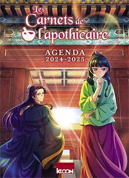 Livre Relié Les carnets de l'apothicaire : agenda 2024-2025 de Natsu; Nanao, Itsuki; Nekokurage Hyuuga