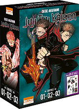 Broché Jujutsu kaisen : coffret 01, 02, 03 de Gege Akutami