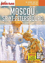 Couverture cartonnée Moscou, Saint Petersbourg de 
