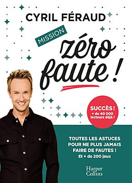 Broschiert Mission zéro faute ! : plus de 200 jeux von Cyril Féraud