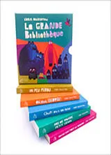 Kartonierter Einband La grande bibliothèque von Chris Haughton