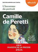 Livre Audio CD L'inconnue du portrait de Peretti-c