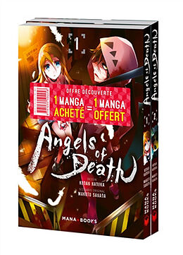 Broché Angels of death : pack offre découverte volumes 1 et 2 de Makoto; Naduka, Kudan Sanada