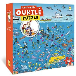 Coffret La famille Oukilé : puzzle 100 pièces : au fond de l'océan de 