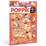 POPPIK - Sticker Lernposter Katzen Spiel