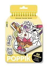 Broschiert Carnet de stickers - petits mondes von 