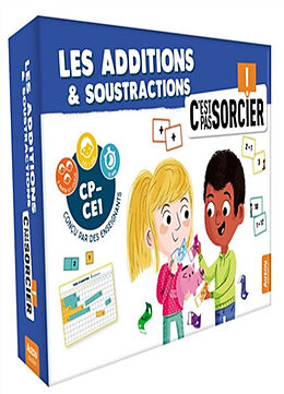 Coffret LES ADDITIONS ET LES SOUSTRACTIONS - C'EST PAS SORCIER ! - JEU de LETELLIER MAUD;TURQUOIS ALICE