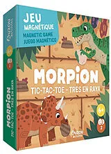 Broschiert Morpion : jeu magnétique. Tic-tac-toe : magnetic game. Cinco en raya : juego magnetico von Victor Medina