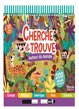 Broché Cherche et trouve autour du monde de 