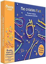 Broché Mes créations fluos. My neon creations. Mis creaciones fosforitas de Maud Guesné