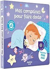Kartonierter Einband Mes comptines pour faire dodo von Hélène Chetaud