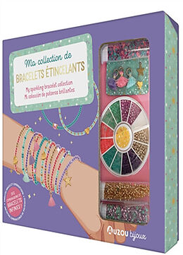 Broschiert Ma collection de bracelets étincelants. My sparkling bracelet collection. Mi coleccion de pulseras brillantes von SHIILIA