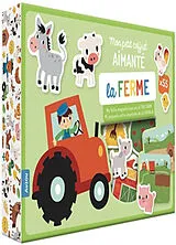Broschiert La ferme : mon petit coffret aimanté. My little magnetic box set of the farm. mi pequeno cofre imantado de la granja von Deborah van de Leijgraaf