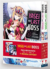 Broché Yasei no last boss : pack découverte vol. 1 + vol. 2, 1 manga offert de Tsubasa Fire head; Hazuki