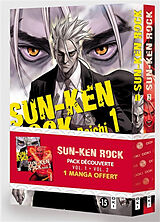 Broché Sun-Ken rock : pack découverte vol. 1 + vol. 2, 1 manga offert de Boichi