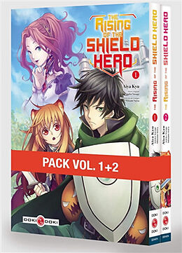 Broché The rising of the shield hero : pack vol. 1 + 2 de Kyû; Minami, Seira Aiya