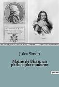 Couverture cartonnée Maine de Biran, un philosophe moderne de Jules Simon