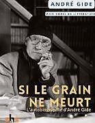 Couverture cartonnée Si le grain ne meurt de André Gide