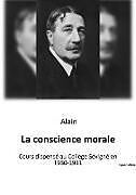 Couverture cartonnée La conscience morale de Alain