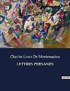 Couverture cartonnée LETTRES PERSANES de Charles Louis de Montesquieu