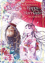 Broché Artbook My happy marriage de Akumi ; Tsukioka, Tsukiho ; Kohsaka, Rito Agitogi