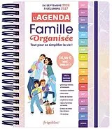 Broschiert L'agenda famille organisée 2026 2027 avec onglets ! von 