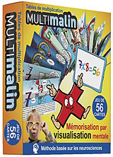 Broché Multimalin, tables de multiplication : mémorisation par visualisation mentale : jeu de 56 cartes de Matthieu Protin