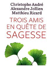 Broschiert Trois amis en quête de sagesse von Christophe; Jollien, Alexandre; Ricard, M. André