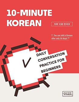 Couverture cartonnée 10-Minute Korean de 