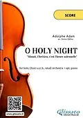 E-Book (epub) O Holy Night - Solo, Choir SATB, small Orchestra and Piano (Score) von Enrico Zullino, Adolphe Adam