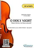 E-Book (epub) O Holy Night - Solo, Choir SATB, small Orchestra and Piano (Parts) von Enrico Zullino, Adolphe Adam