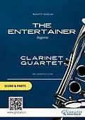 E-Book (epub) Clarinet Quartet: The Entertainer (score & parts) von Scott Joplin, Glissato Series Clarinet Quartet